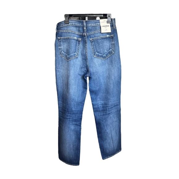 L’AGENCE Ezra Ultra High Rise Stovepipe Jeans in Newberry Blue Size 29 - Picture 4 of 11